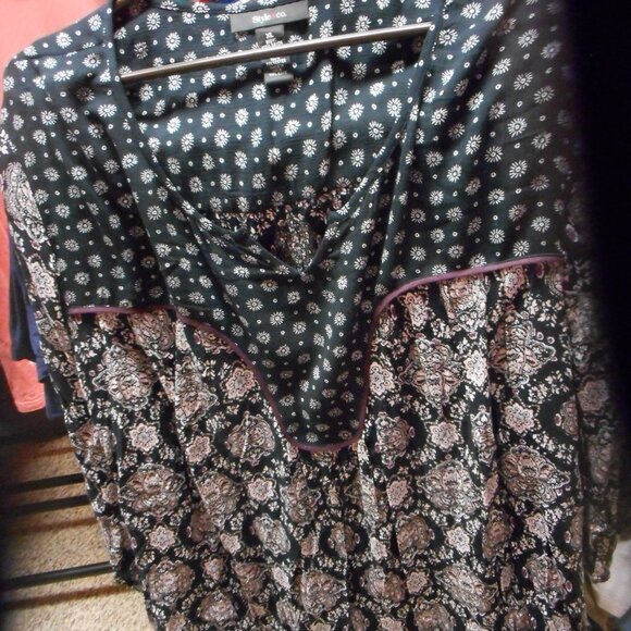 Style & Co. Tops - STYLE & CO - LOVELY, TRENDING, WOMEN'S BLOUSE, SZ XL.  MULTI COLORS,